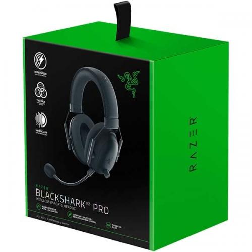 Casti cu microfon Razer BlackShark V2 PRO, USB Wireless/3.5mm jack, Black