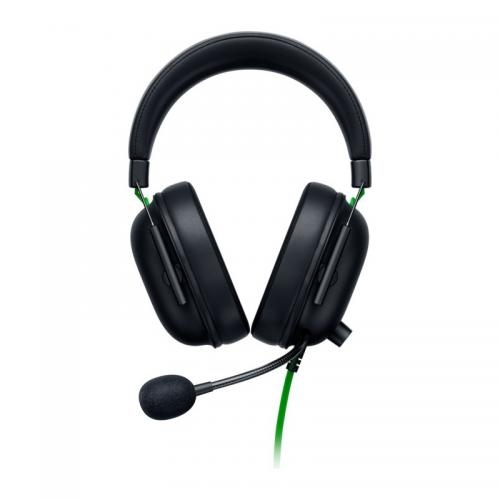 Casti cu microfon Razer Blackshark V2 X, 3.5mm jack, Black-Green