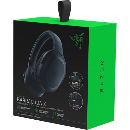 Casti cu micofon Razer Barracuda X Wirel, Bluetooth, Black