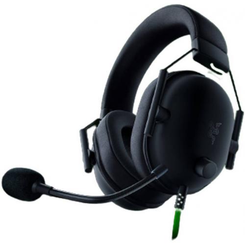 Casti cu micofon Razer BlackShark V2 X, USB-A, Black-Green