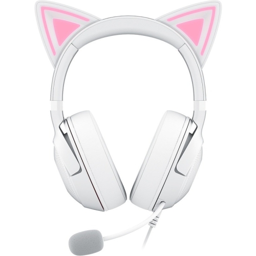 Casti cu microfon Razer Kraken Kitty V2, USB, White