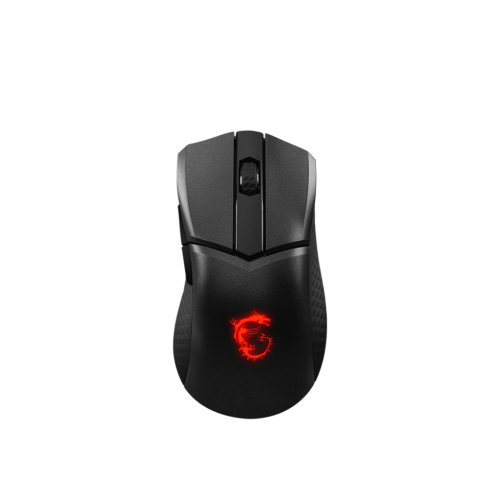 Mouse Optic MSI Clutch GM31 Lightweight, USB Wireless, Black
