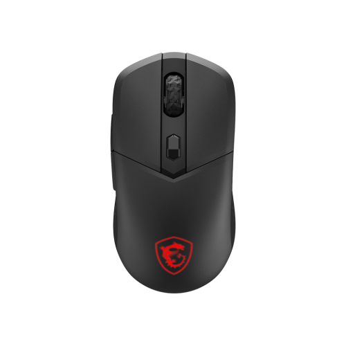 Mouse Optic MSI VERSA 300 ELITE, RGB LED, USB Wireless/Bluetooth/USB, Black