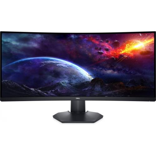 Monitor LED Curbat DELL S3422DWG, 34inch, 3440 x 1440, 2ms GTG, Black