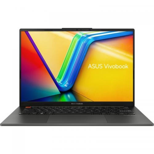 Laptop ASUS VivoBook S 14 OLED S5404VA-M9065X, Intel Core i9-13900H, 14.5inch, RAM 16GB, SSD 1TB, Intel Iris Xe Graphics, Windows 11 Pro, Midnight Black