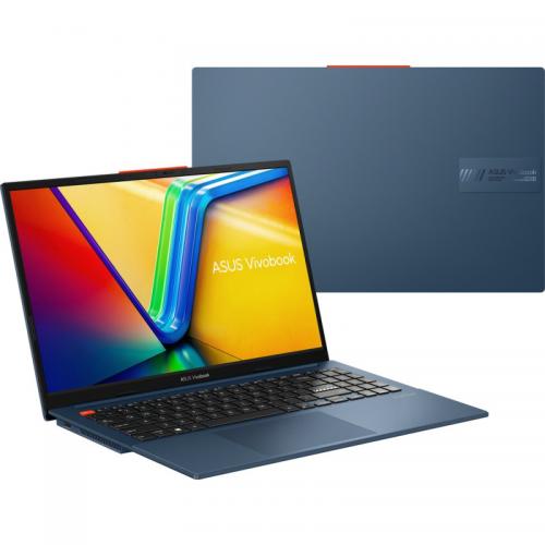 Laptop ASUS VivoBook S 15 OLED S5504VA-MA163X, Intel Core i9-13900H, 15.6inch, RAM 16GB, SSD 1TB, Intel Iris Xe Graphics, Windows 11 Pro, Solar Blue