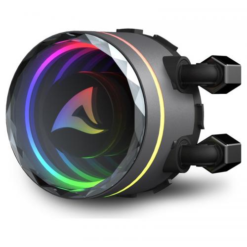 Cooler procesor Sharkoon S80 RGB AIO, 2x 120mm