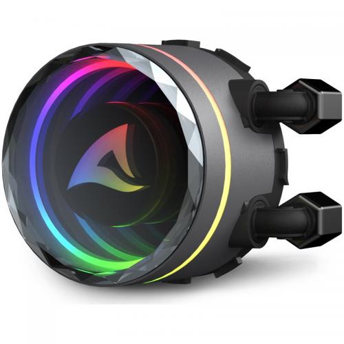 Cooler procesor Sharkoon S90 RGB AIO, 3x 120mm