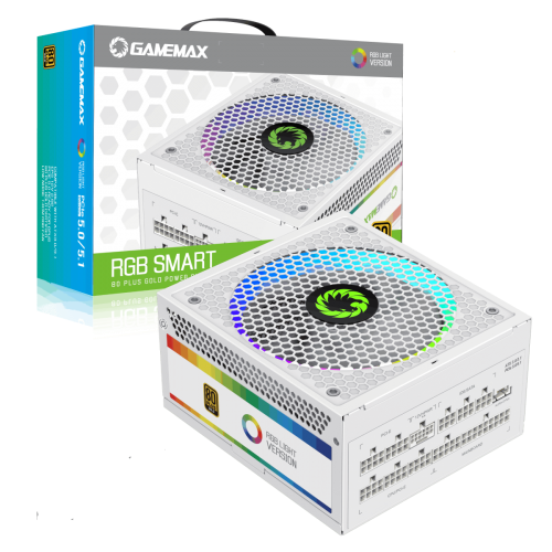 Sursa Gamemax RGB-850 Pro ATX3.0 White, 850W