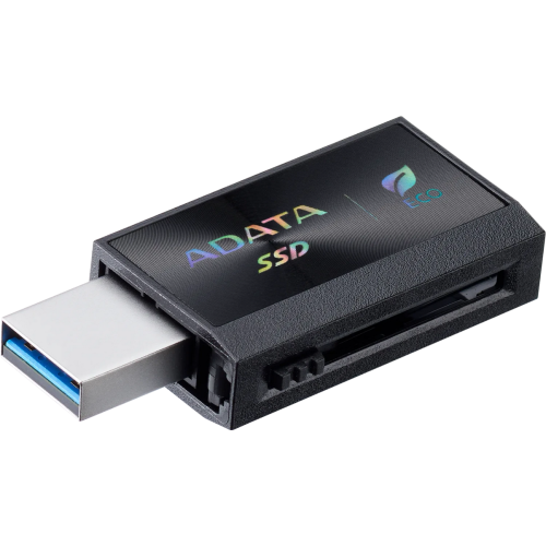 SSD Extern A-Data SC730 512GB, USB-C/A, Black