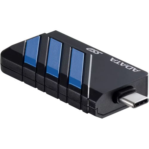 SSD Extern A-Data SC735 2TB, USB-C, Black-Blue