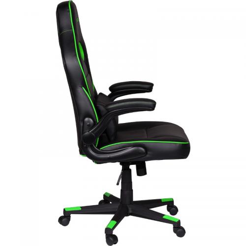 Scaun gaming Inaza Interceptor, Black-Green