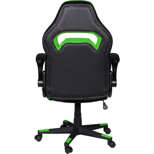 Scaun gaming Inaza Interceptor, Black-Green