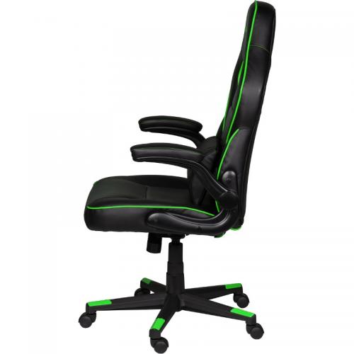 Scaun gaming Inaza Interceptor, Black-Green