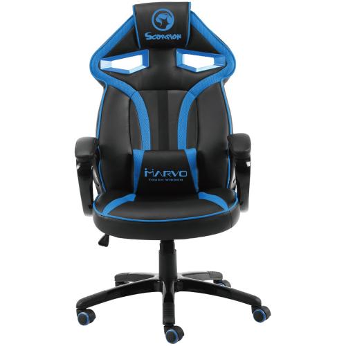 Scaun gaming Marvo CH-110, Black-Blue