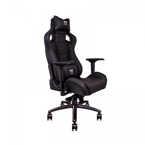 Scaun gaming Tt eSPORTS by Thermaltake X FIT Real Leather, Black