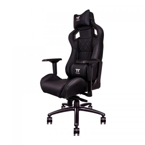 Scaun gaming Tt eSPORTS by Thermaltake X FIT Real Leather, Black