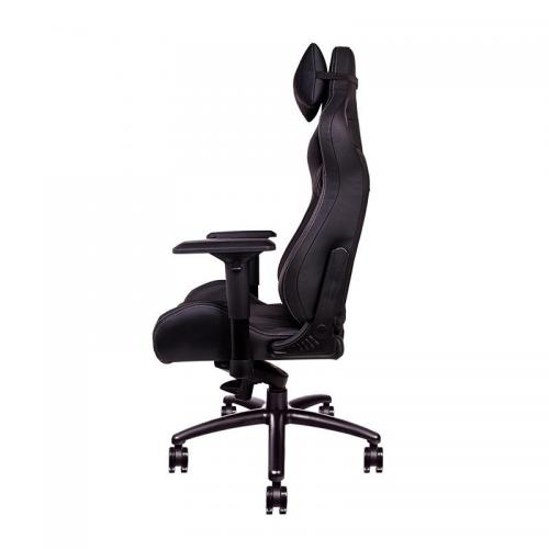 Scaun gaming Tt eSPORTS by Thermaltake X FIT Real Leather, Black