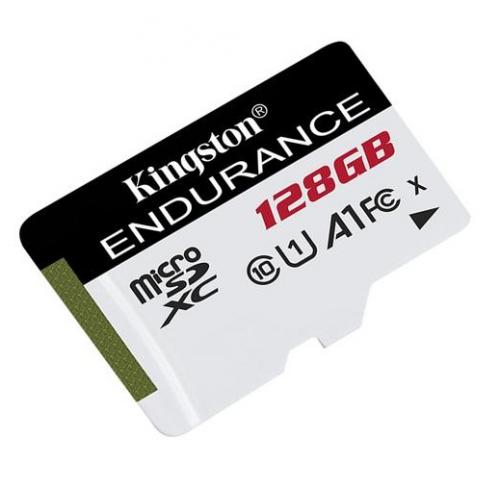Memory Card microSDXC Kingston High Endurance 128GB, Class 10, UHS-I U1, A1
