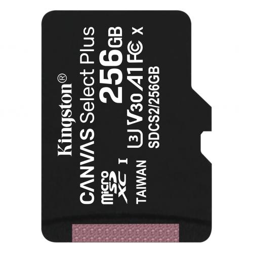 Card de Memorie MicroSD Kingston Select Plus, 256GB, Class 10