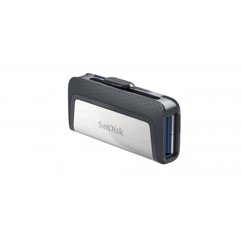 Stick Memorie SanDisk by WD Ultra Dual Drive, USB 3.1, 128GB, Black/Silver