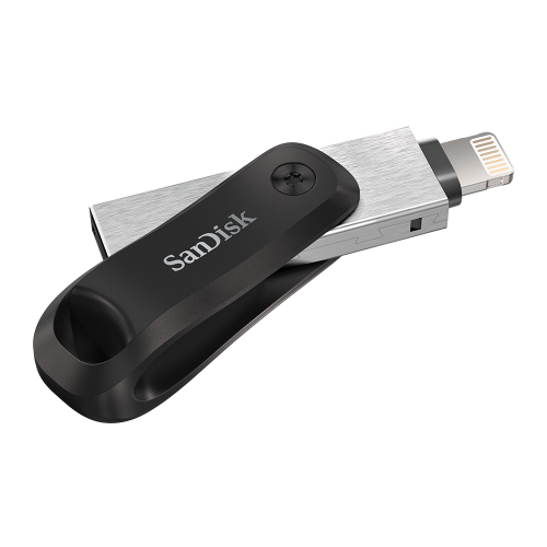 Stick memorie Sandisk by WD iXpand, 128GB, Lightning/USB, Grey