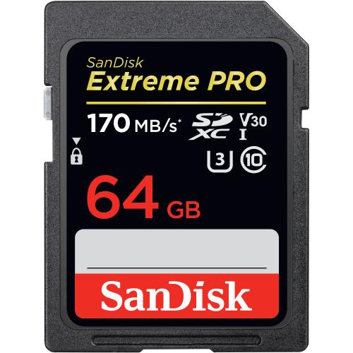 Card de Memorie SanDisk SD, 64GB, Class 10