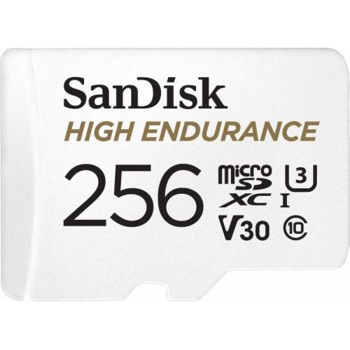 Micro Secure Digital Card SanDisk, 256GB, Clasa 10, Reading speed: 100MB/s