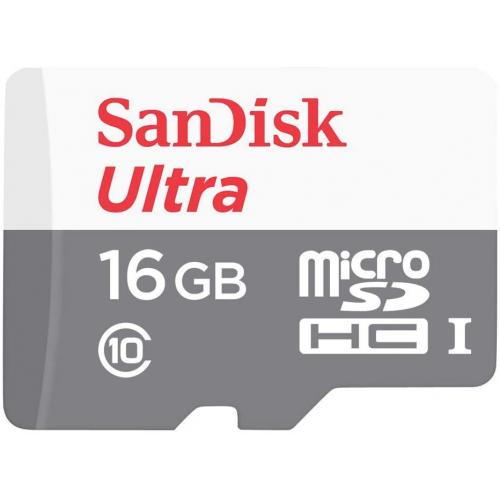 Card de Memorie SanDisk Ultra Micro SD, 16GB, Class 10