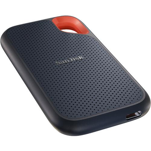 SSD portabil SanDisk by WD Extreme Portable V2, 500GB, USB-C, Black