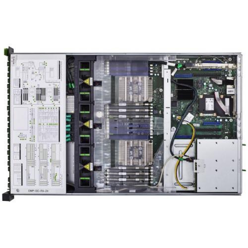 Server Fujitsu PRIMERGY RX2540 M5, Intel Xeon Silver 4208, RAM 16GB, No HDD, No RAID, PSU 800W, No OS