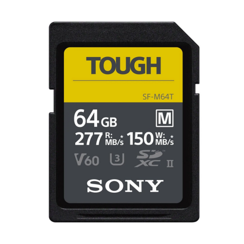 Memory Card SDXC Sony SF-M64T 64GB, Class 10, UHS-II U3, V60