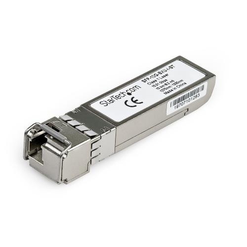 Transceiver Startech SFP+ 10GB SFP-10G-BXU-I-ST, TX 1270 / RX 1330 nm, Single-Mode, DDM, 10 km, LC