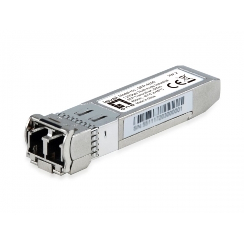 Transceiver Level One SFP 1.25GB SFP-4200, 850 nm, Multi-Mode, DDM, 550 m, Duplex LC