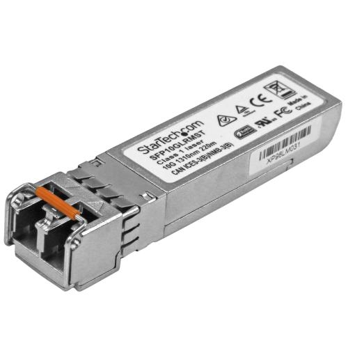 Transceiver Startech SFP+ 10GB SFP10GLRMST, 1310 nm, Multi-Mode, DDM, 200 m, Duplex LC