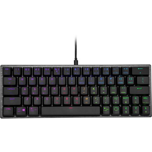 Tastatura Cooler Master SK620, RGB LED, USB, Space Gray