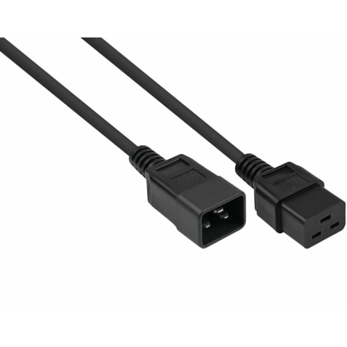 Cablu de alimentare Cable Master SK2090-S050, IEC C20 male - IEC C19 female, 5 m, Black