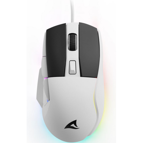 Mouse Optic Sharkoon SKILLER SGM35, USB, White