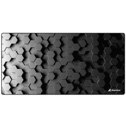 Mouse Pad Sharkoon SKILLER SGP30 Big Hex, Black-Grey