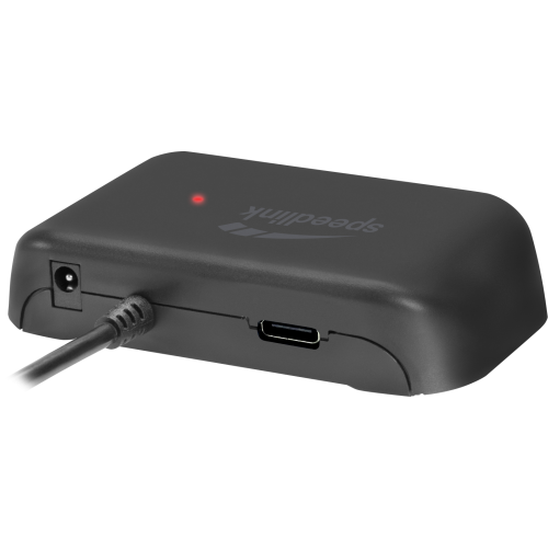 Hub USB Speedlink SL-140109, 3x USB 3.2 Gen 1, 1x USB-C, Black