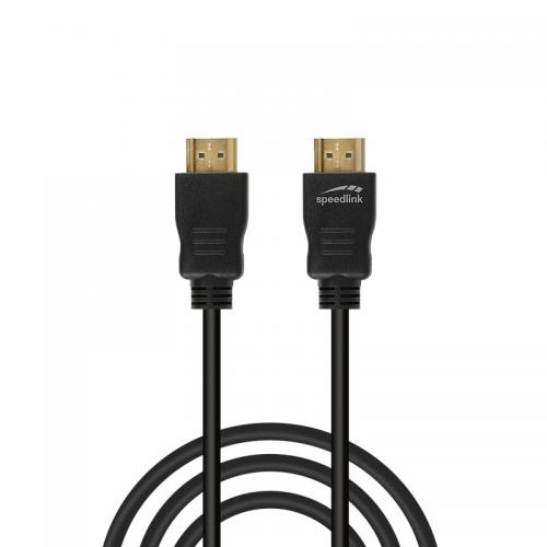 Cablu Speedlink SL-450101-BK-150, HDMI - HDMI, 1.5m, Black