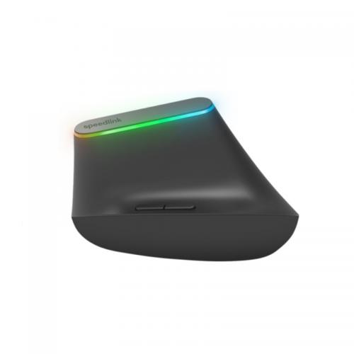 Mouse Optic SpeedLink FIN Illuminated, USB Wireless/USB-C, Black