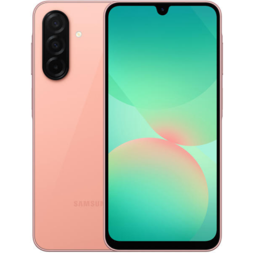 Telefon mobil Samsung Galaxy A26, Dual SIM, 256GB, 6GB RAM, 5G, Peach Pink