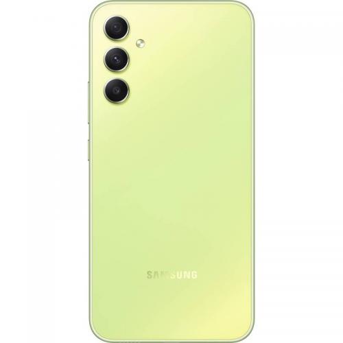 Telefon Mobil Samsung Galaxy A34, Dual SIM, 256GB, 8GB RAM, 5G, Awesome Lime