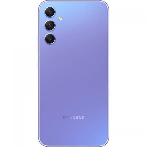 Telefon Mobil Samsung Galaxy A34, Dual SIM, 128GB, 6GB RAM, 5G, Awesome Violet