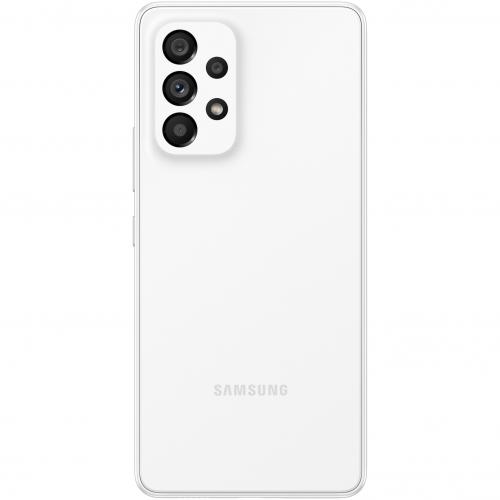 Telefon Mobil Samsung Galaxy A53 Dual SIM, 128GB, 6GB RAM, 5G, Awesome White