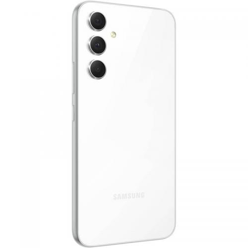 Telefon Mobil Samsung Galaxy A54, Dual SIM, 128GB, 8GB RAM, 5G, Awesome White