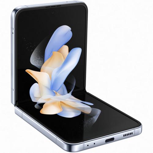 Telefon mobil Samsung Galaxy Z Flip 4, Dual Sim, 256GB, 8GB RAM, 5G, Blue