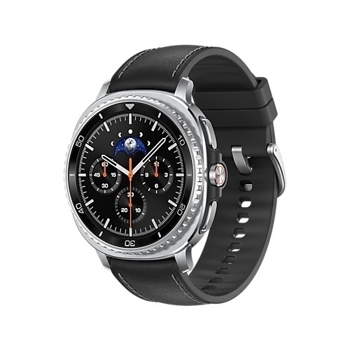SmartWatch Samsung Galaxy Watch 8 Classic, 1.3 inch, Curea Silicon, 46 mm, Silver - Black