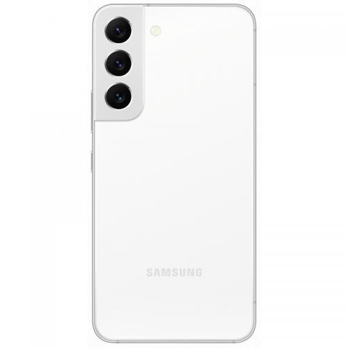 Telefon Mobil Samsung Galaxy S22, Dual SIM Hybrid, 256GB, 8GB RAM, 5G, Phantom White